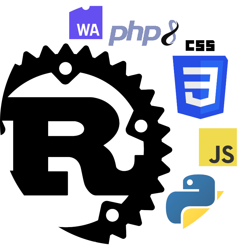 Collage aus verschiedenen Programmiersprachen Logos